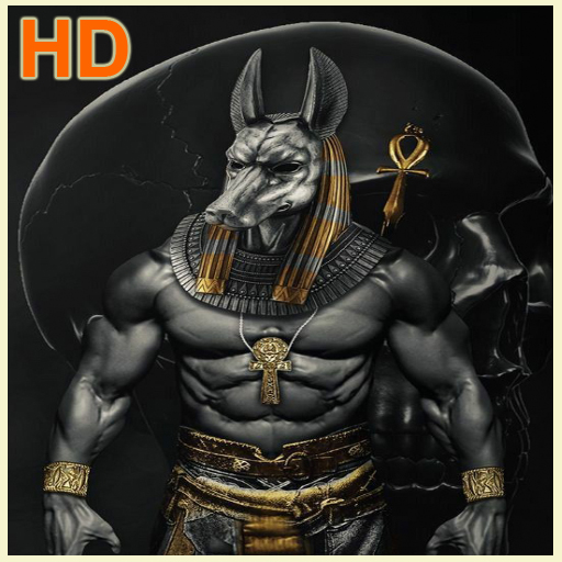 Egypt Anubis Wallpaper logo