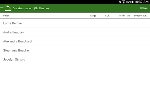 Android application xPill PRO screenshort