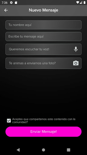 App screenshot