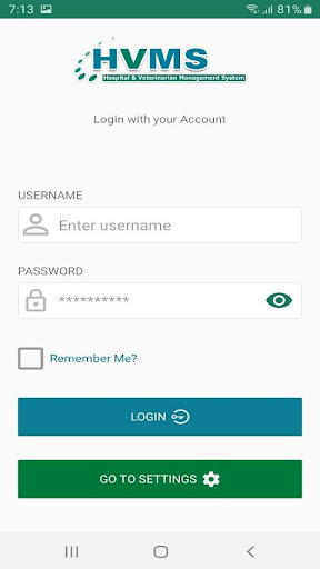 Android application HVMS Mobile screenshort