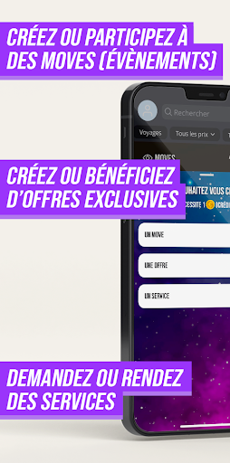 Android application A move now screenshort