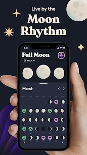 تحميل تطبيق Moonly App: Moon Phases, Signs‏ مهكره 1