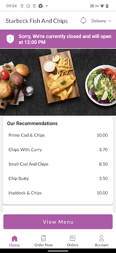 Starbeck Fish And Chips Screen 2
