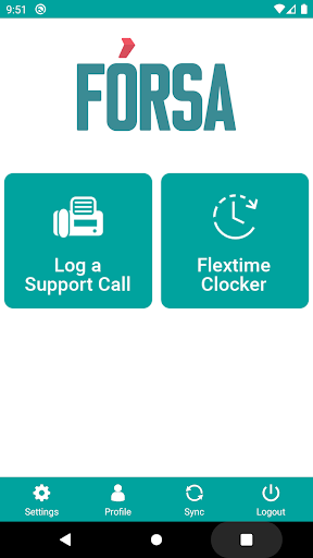 Forsa Logcall Screen 2