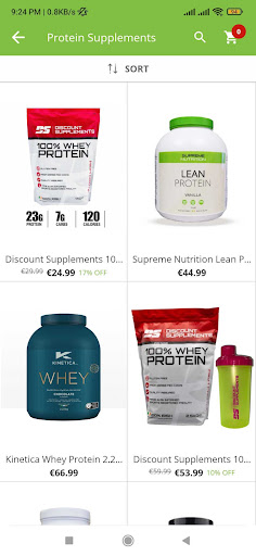 Discount Supplements Screen 3