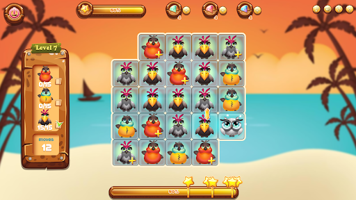 Jungle Birds Match Puzzle