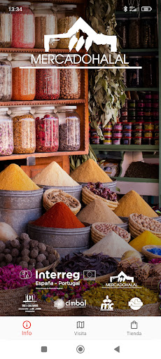 Android application Mercado Halal screenshort