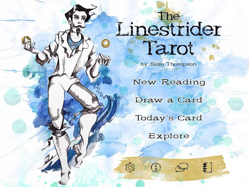 Screenshot of Linestrider Tarot