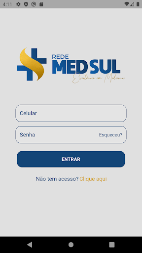 Android application Rede Med Sul screenshort