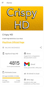 Crispy HD - أيقونة حزمة