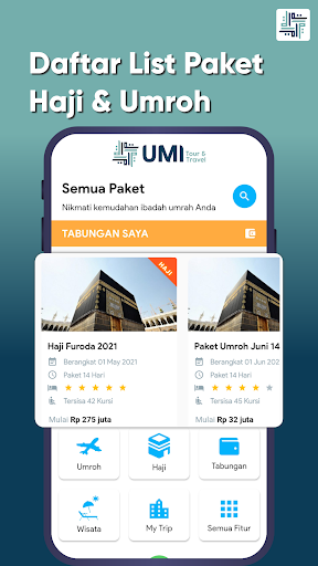 Android application UMI Tour Travel screenshort