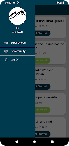 My-Take Experiences Screen 3