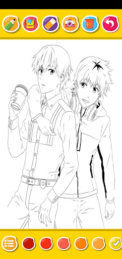 Tokyo Anime Ghoul Color Book