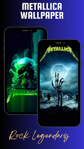 Android application Metallica Wallpaper For Fans screenshort