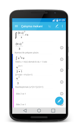 Malmath: Adım adım çözücü ekran görüntüsü