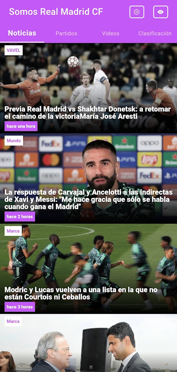 Somos Real Madrid CF News - 1.1 - (Android)