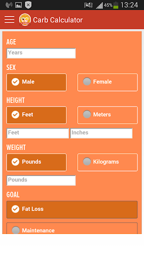Zero & Low Carb Foods Screen 3
