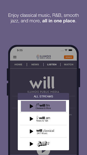 WILL Public Media App Screen 3