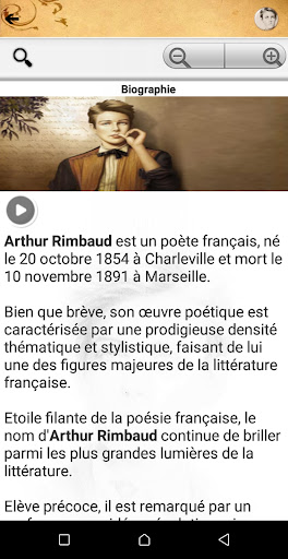Arthur Rimbaud : Citations Screen 3