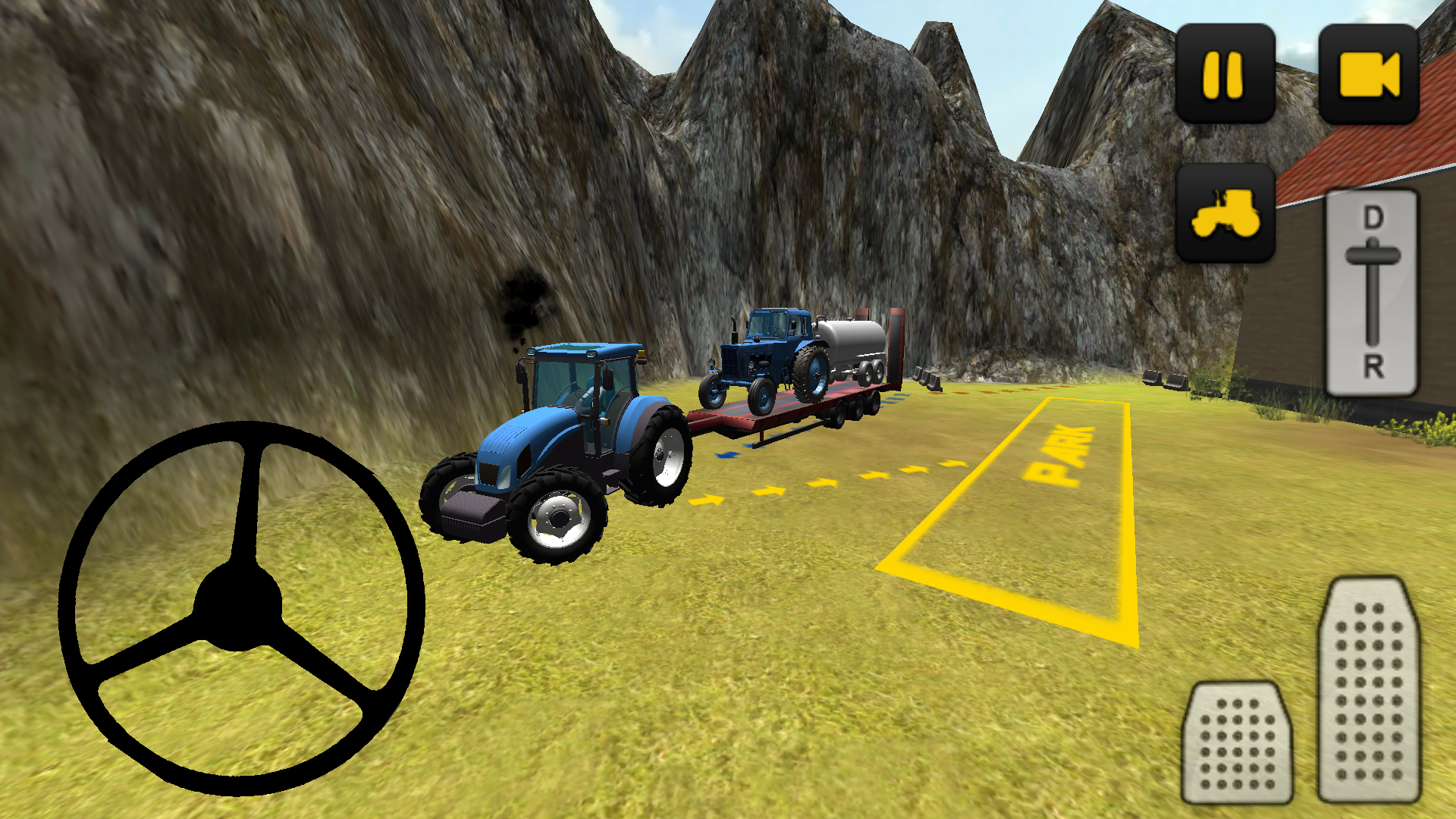 Android application Farming 3D: Tractor Transport screenshort