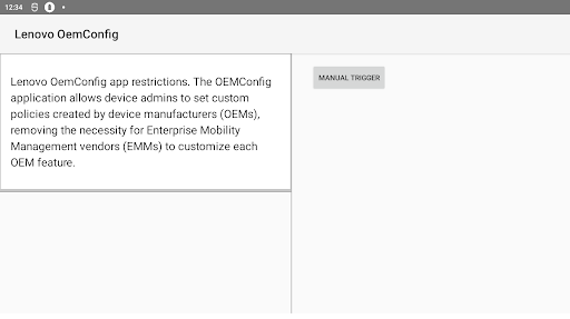 Lenovo OEMConfig Screen 2