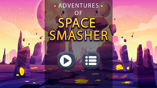 Android application Adventures of Space Smasher screenshort