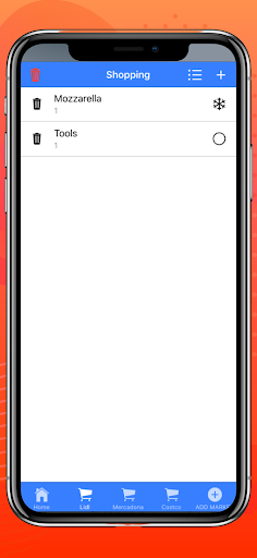 Grocery List: Shopping Tracker Screen 3