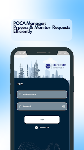 Android application POCA Manager screenshort