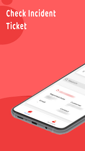 Android application Tracking Ticket screenshort