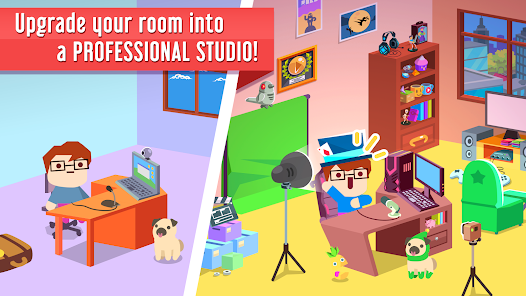 Screenshot Vlogger Go Viral Tuber Game APK