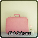 Pink Suitcase icon