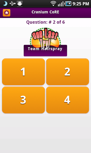 Android application Cranium CoRE Remote screenshort