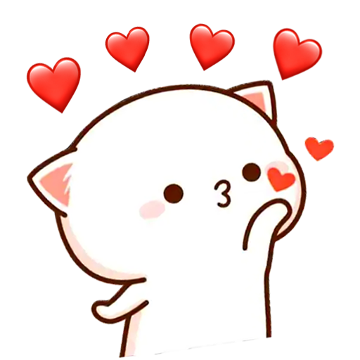 Cute Mochi Sticker - WASticker  Icon