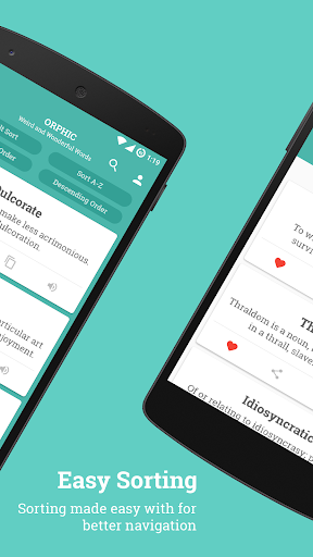 Orphic: Expand Your Vocabulary Screen 2