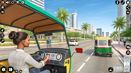 City Tuk Tuk Rickshaw Driver screenshot 4