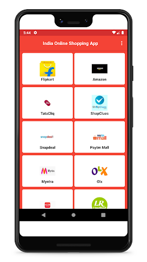 Android application India Online Shopping App screenshort