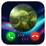 Cover Image of ดาวน์โหลด Baby Yoda Call Screen | Color Phone Flash 1.0 APK