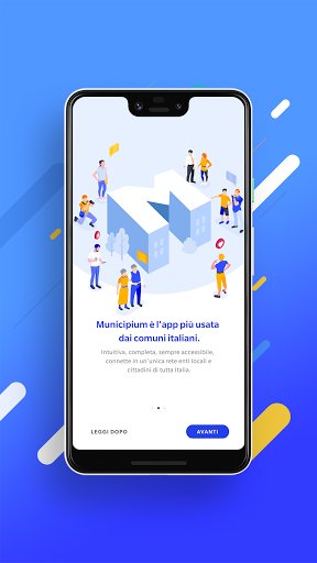 Android application Municipium screenshort