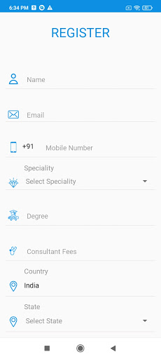 MyCare Doctor - Online Doctor Screen 2