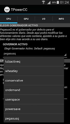 TPowerCC Screen 2