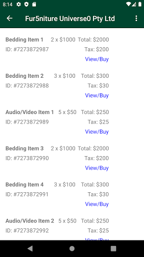 Xiippy Data-Rich Payments Screen 2