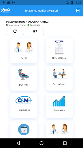 Android application C&M Doctores screenshort