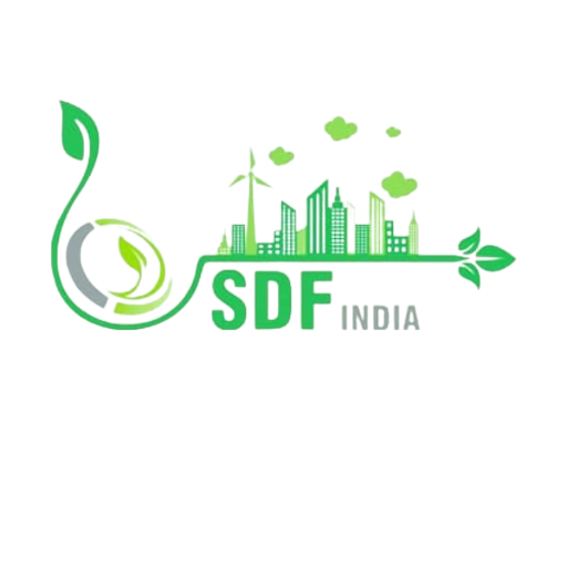 SDF INDIA Organic Plant logo