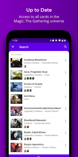 Android application MTGDB: Magic the Gathering Dat screenshort