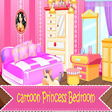 cartoon Princess Bedroom icon