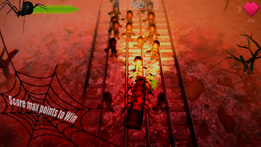 Spider Train: Horror Merge 3D
