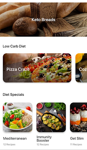 Screenshot of Healthy Recipes - Weight Loss