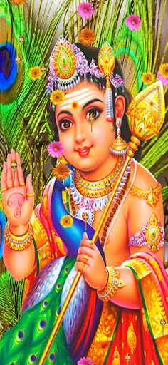 Lord Murugan Live Wallpaper Screen 2