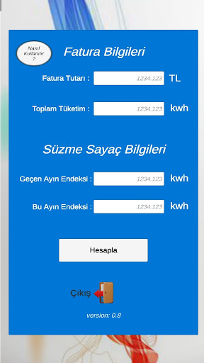 Süzme Sayaç Hesapla (Tümü) screenshot 8