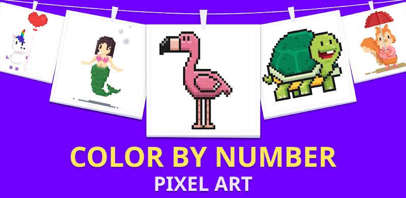 Pixel Art - Color by Number, Paint by Number